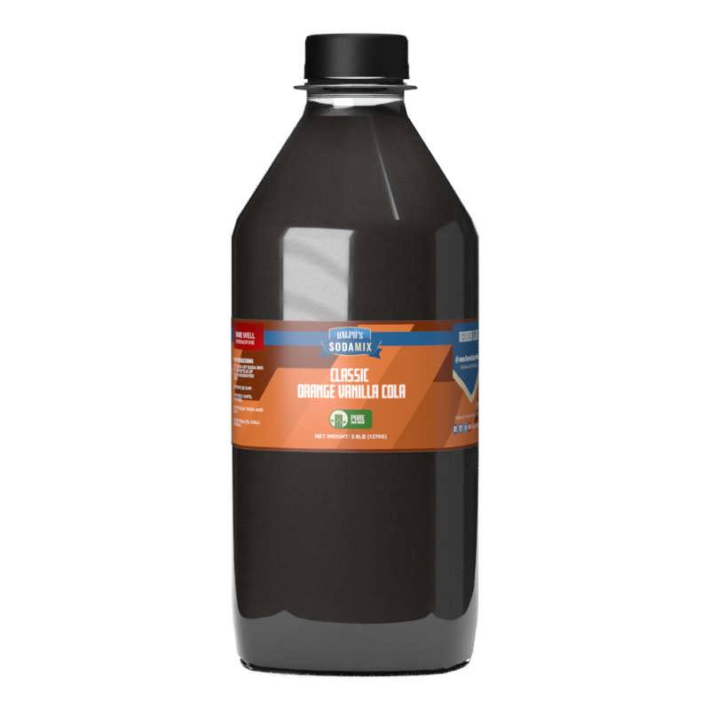 32oz Sodamix (Cane Sugar) Classic Orange Vanilla Cola